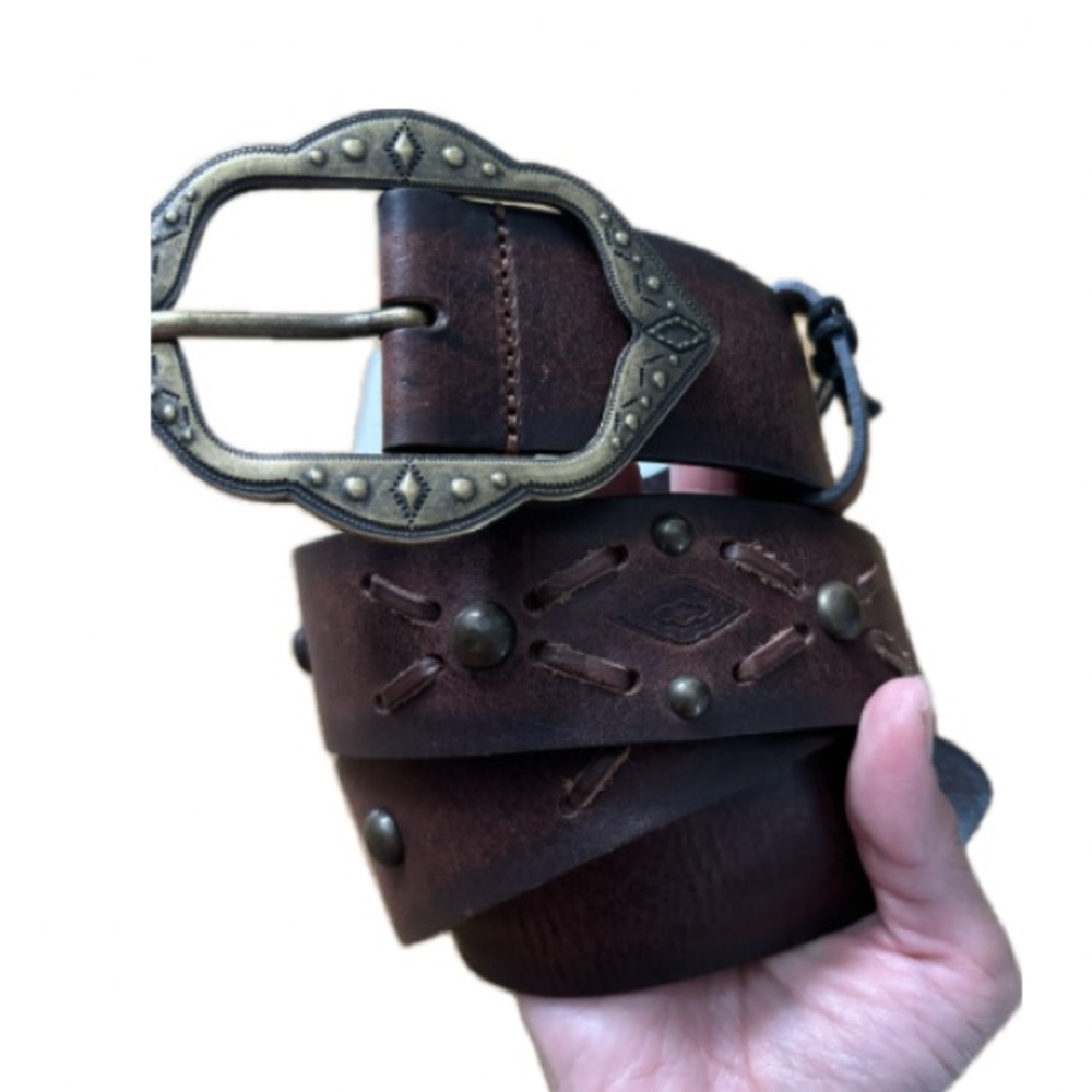 Ba&sh 100% cow leather belt NWT